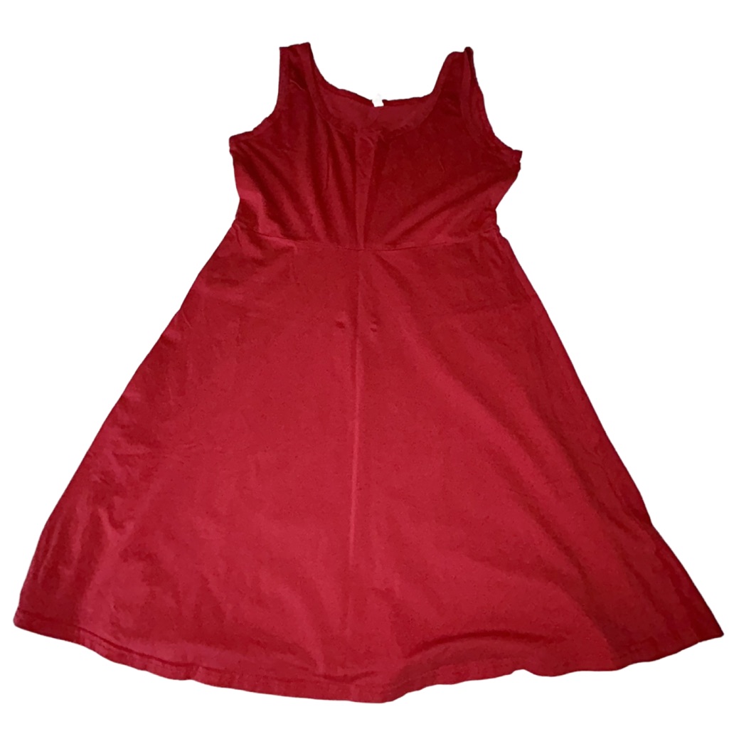 Red A-Line Dress Women’s Size Large